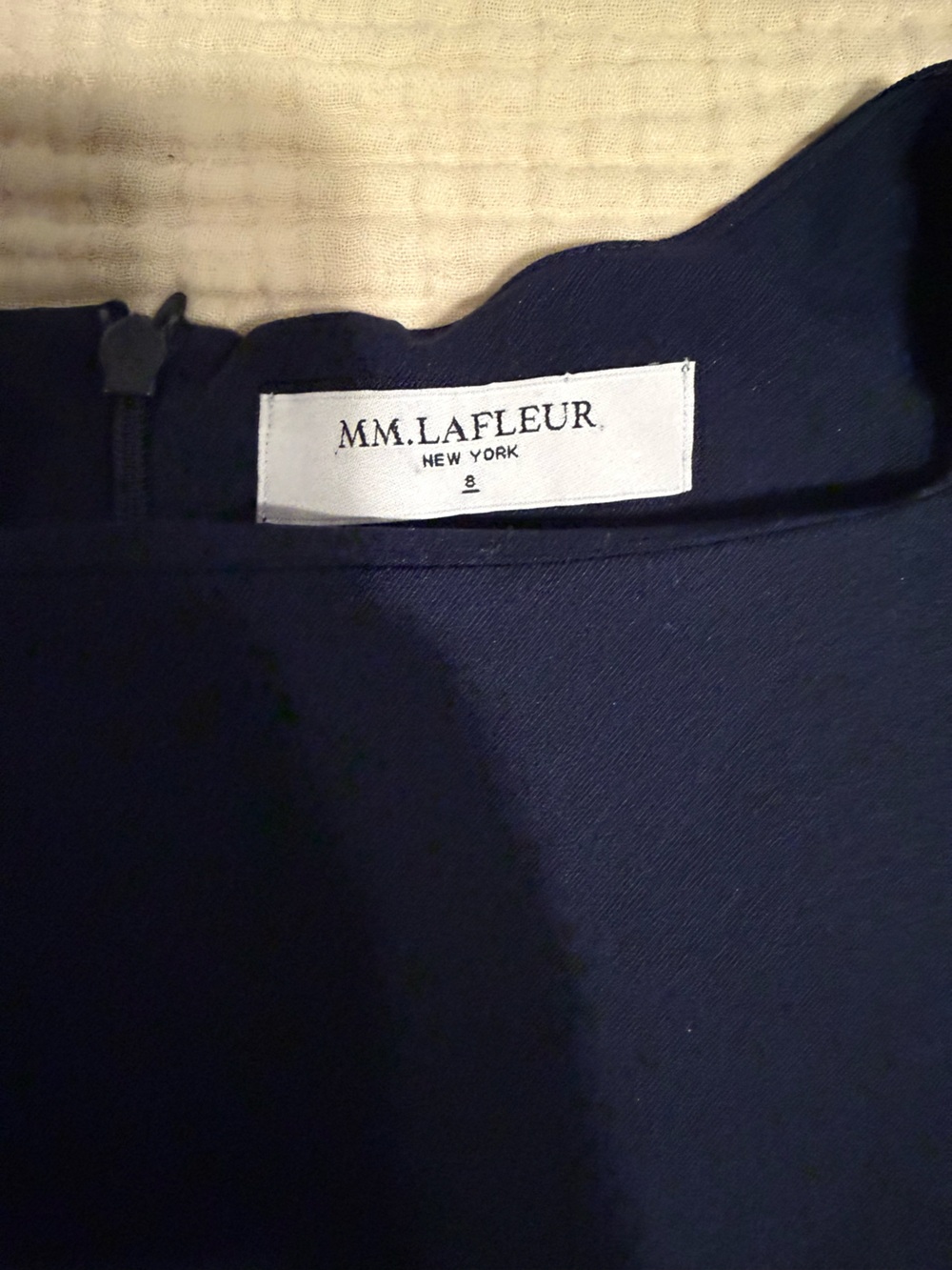 MM. Lafleur Navy Pauline Dress - Picture 2 of 9